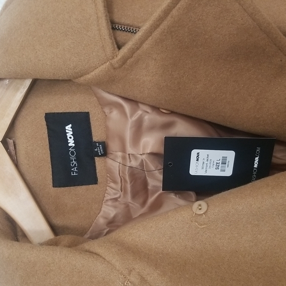 NWT Fashion Nova Women's Jacket/Coat size Large - Picture 8 of 9